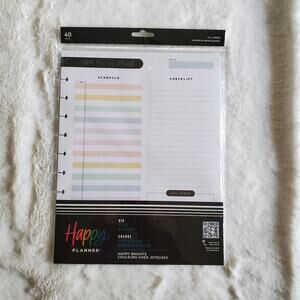 The Happy Planner Big Fill Paper Happy Brights